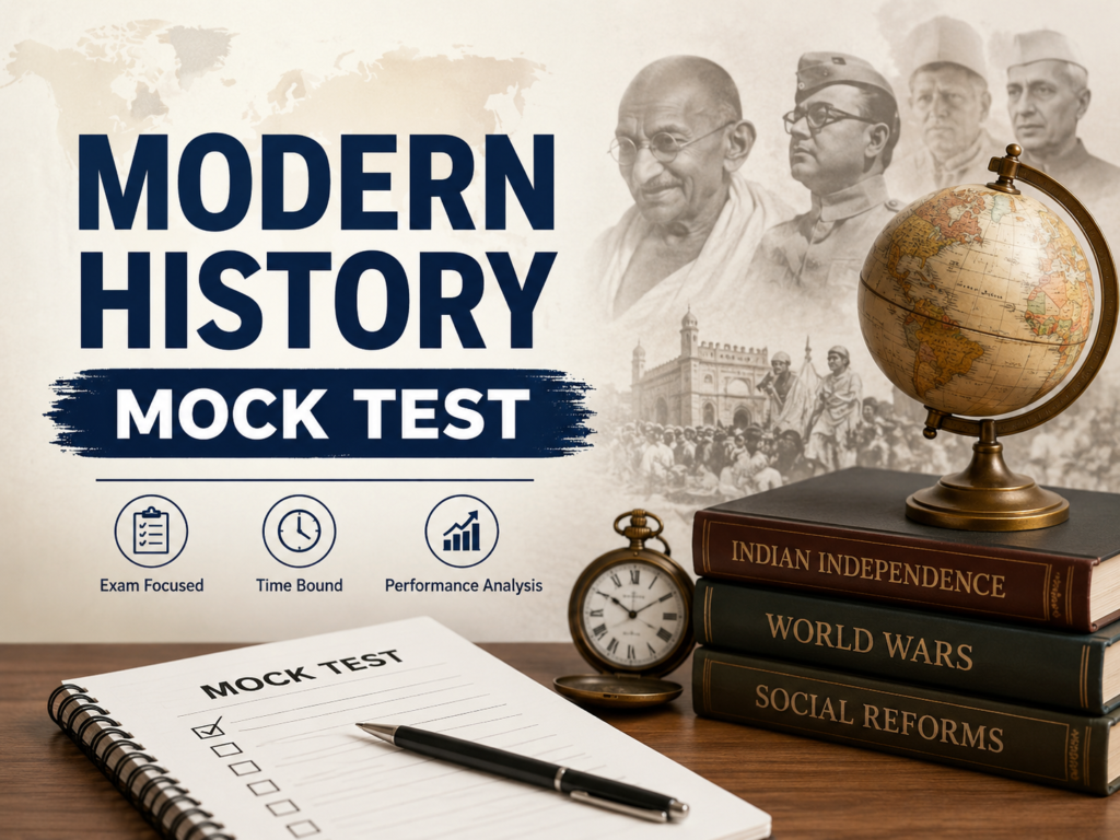 Modern History Mock Test
