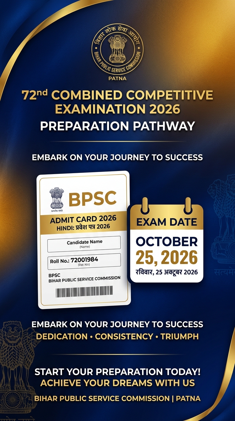 BPSC 72nd Prelims 2026