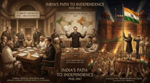 वेवेल योजना, कैबिनेट मिशन, माउंटबेटन योजना एवं भारत की स्वतंत्रता (1945–1947) टेस्ट सीरीज
