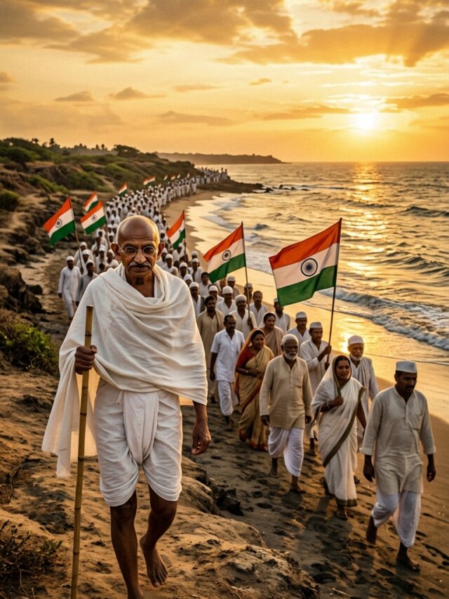 दांडी मार्च व नमक सत्याग्रह: 10 ऐतिहासिक तथ्य जो हर परीक्षा में पूछे जाते हैं