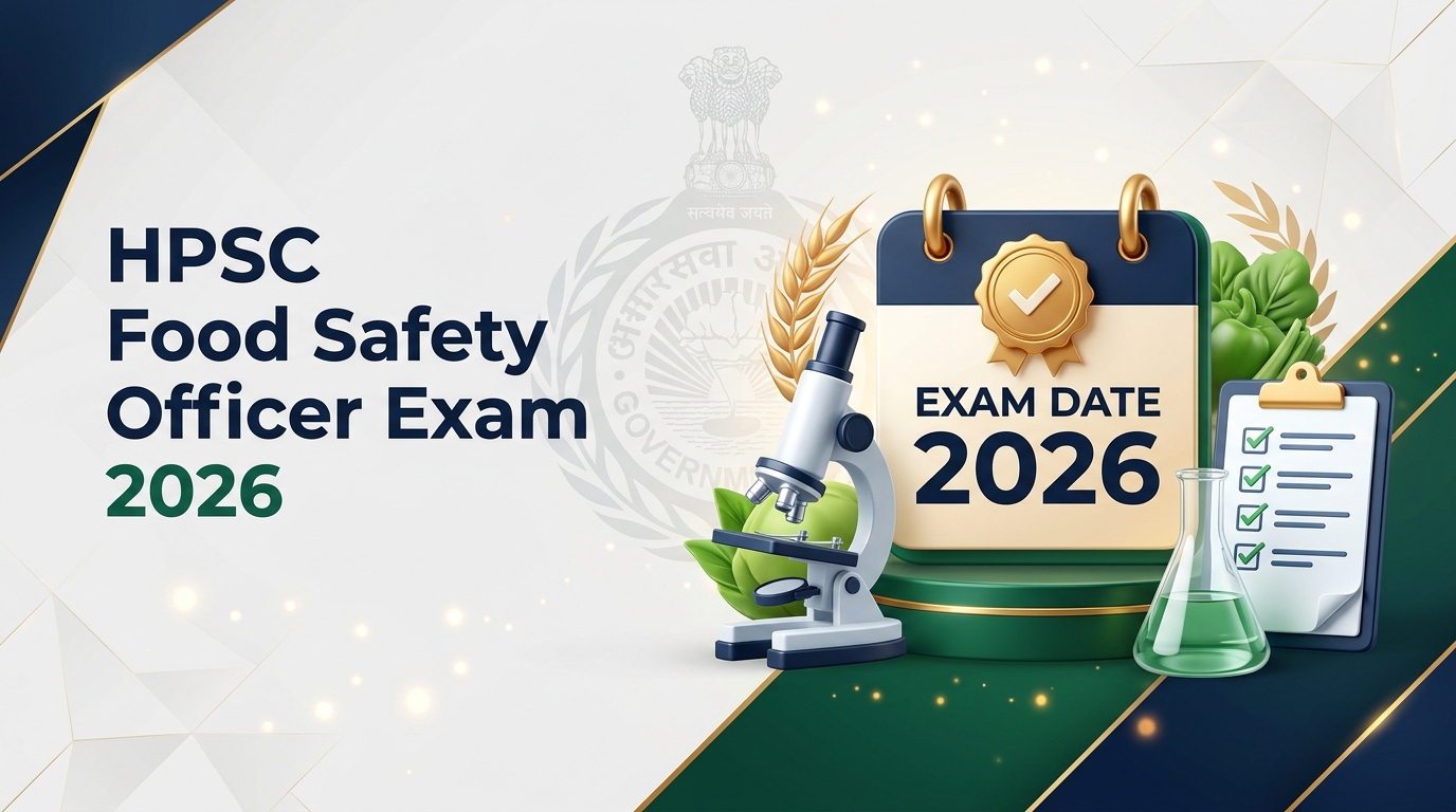 HPSC Food Safety Officer FSO Exam Date 2026 Announced
