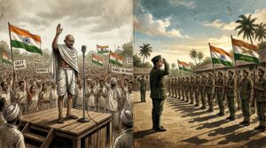 भारत छोड़ो आंदोलन (1942) एवं आजाद हिंद फौज (INA) टेस्ट सीरीज